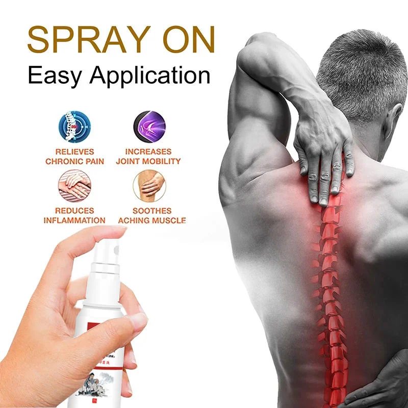 Quick Pain Relief Herbal Spray Lumbago Joints Foot Back Hand Pain Relief Spray Health Care Mist