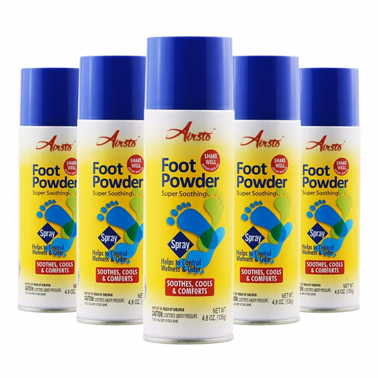 Produit de qualité, traitement des pieds d'athlète, Spray apaisant pour les pieds