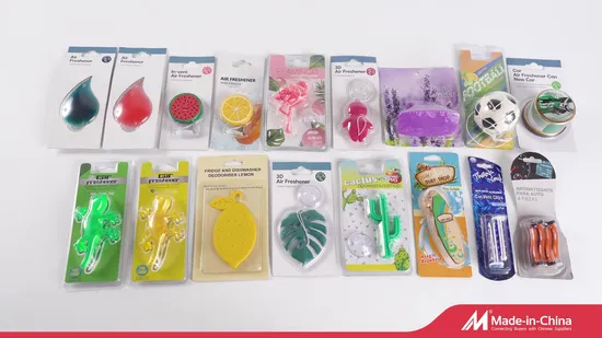 Échantillon de personnalisation de conception OEM, parfums personnalisés durables, papier suspendu de haute qualité, désodorisant pour voiture
